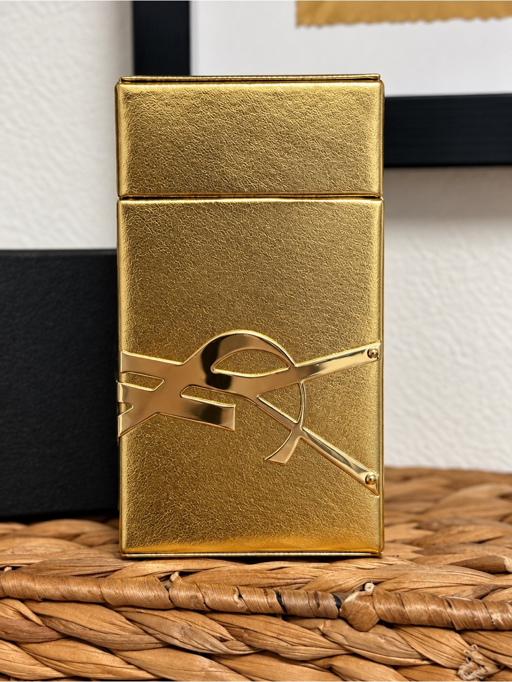 YSL Yves Saint Laurent Beauté Gold GWP VIP Collectible Storage Case Box